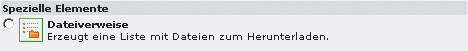 Neues Inhaltselement
