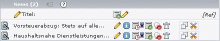 News-Liste